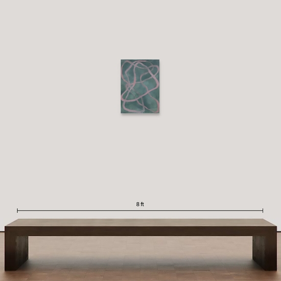 Spatial mockup of 'Chromatic Frequency No. 42'