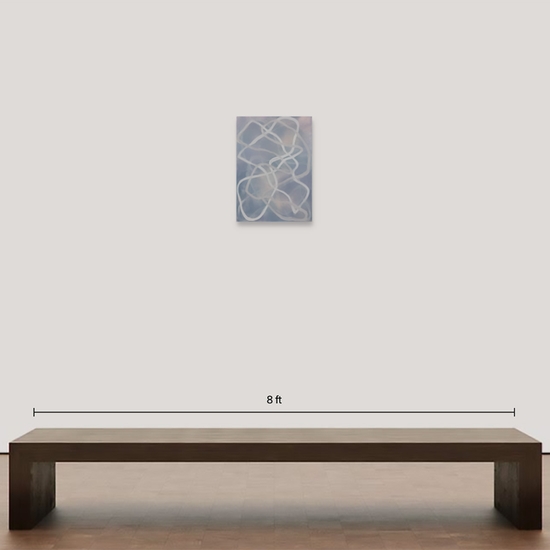 Spatial mockup of 'Chromatic Frequency No. 44'