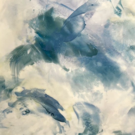 Detail of 'Her Broken Pearls Became the Milky Way'