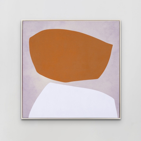 Mia Farrington: Circe, 2023, Ink and acrylic on canvas, 24 x 24 inches (framed dimensions: 25.25 x 25.25 x 2.5 inches)