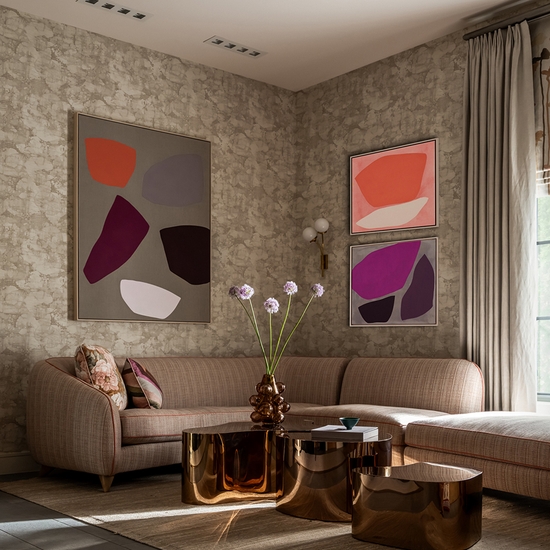 Installation at private residence, photo courtesy of Vance Burke Interior Design, photographed by Stephen Karlisch