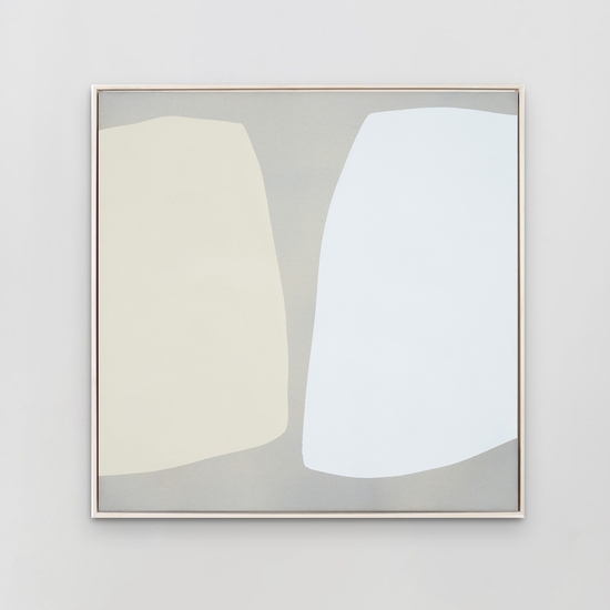 Mia Farrington: Penelope, 2023, Ink and acrylic on canvas, 24 x 24 inches (framed dimensions: 25.25 x 25.25 x 2.5 inches)