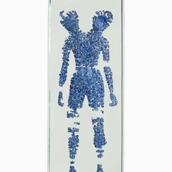 Dustin Yellin Glass sculpture