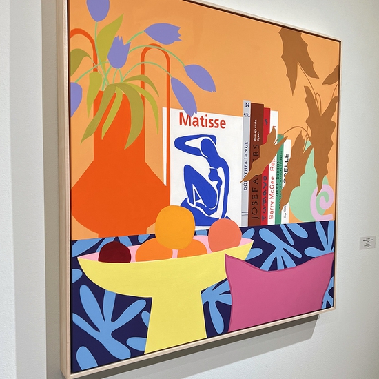 Side View of 'Matisse and the Year of Magical Thinking'