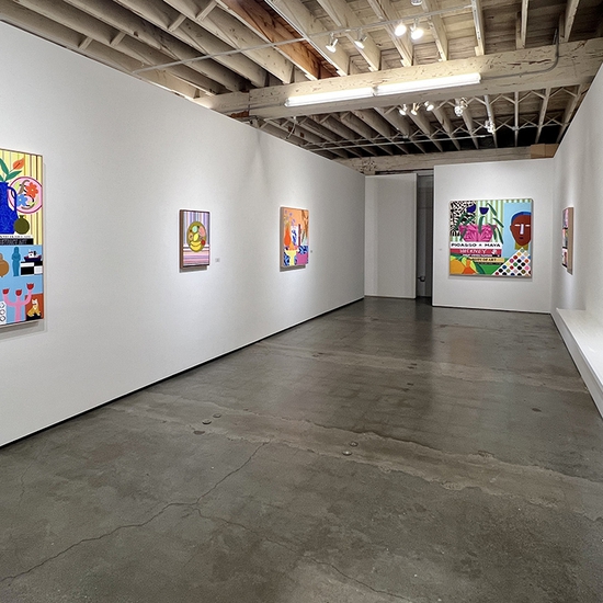 Mary Finlayson, Orange, Violet, Install