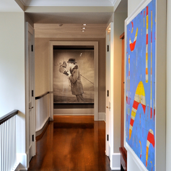 Ethan Murrow's drawing in a private residence.
