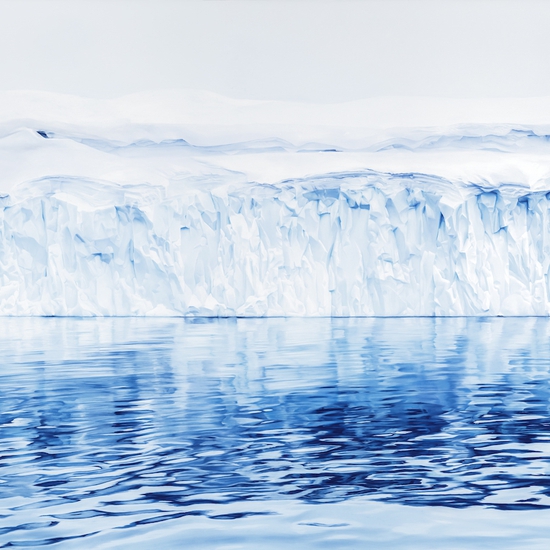 (397) Disco Bay, Greenland (Print) -- Zaria Forman
