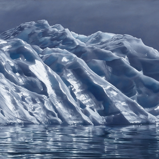 Zaria Forman creates pastel drawings of endangered landscapes, from Greenland and Antarctica, to the Maldives. Her work aims to draw attention to global warming and the landscapes in need of protection.