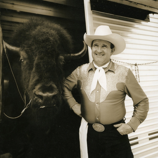Jules Frazier: Chief and the Boss, 2009, Fine art archival print, 22 x 22 and 40 x 40 inches