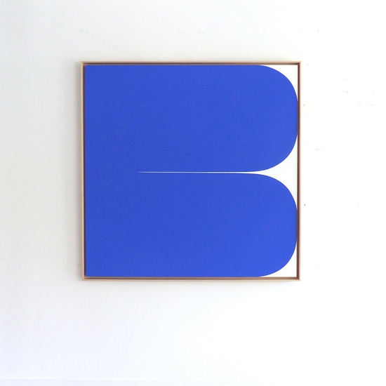 Sara Genn: Infinite Promise (Evermore), 2023, Acrylic on canvas, 48 x 48 inches (framed dimensions: 49.5 x 49.5 x 2 inches)