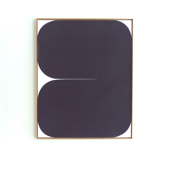 Sara Genn: Infinite Promise (Flame), 2023, Acrylic on canvas, 60 x 48 inches (framed dimensions: 61.5 x 49.5 x 2 inches)