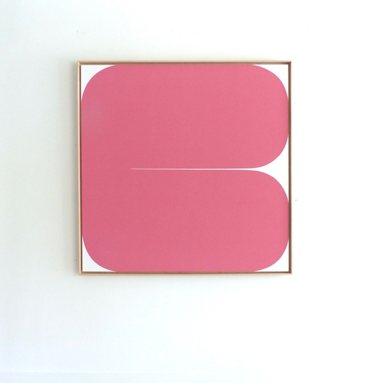Sara Genn: Infinite Promise (Persephone), 2023, Acrylic on canvas, 48 x 48 inches (framed dimensions: 49.5 x 49.5 x 2 inches)