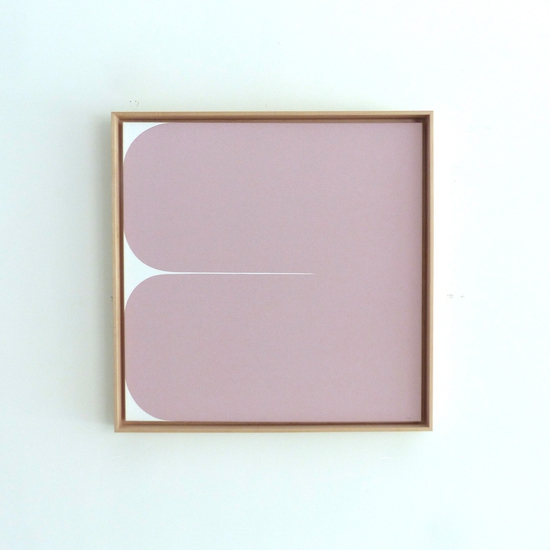 Sara Genn: My Heart is a Thousand Colours (Choose Up), 2022, Acrylic on canvas, 24 x 24 inches (framed dimensions: 25.5 x 25.5 x 2 inches)