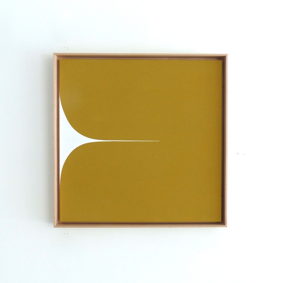 Sara Genn: My Heart is a Thousand Colours (Memory), 2023, Acrylic on canvas, 24 x 24 inches (framed dimensions: 25.5 x 25.5 x 2 inches)