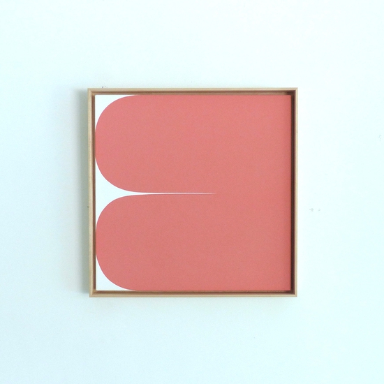 Sara Genn: My Heart is a Thousand Colours (Pine), 2023, Acrylic on canvas, 24 x 24 inches (framed dimensions: 25.5 x 25.5 x 2 inches)