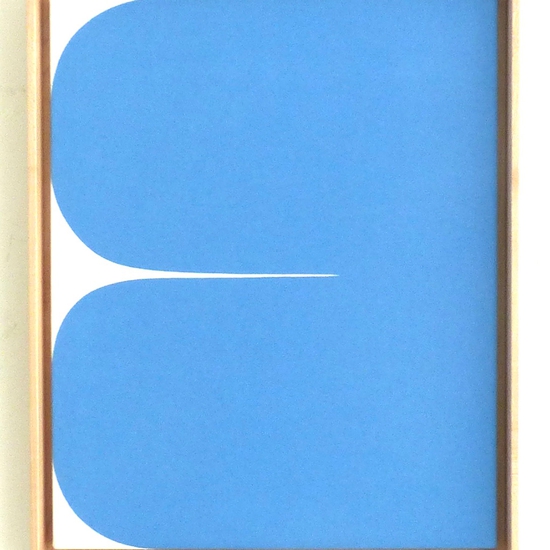 Sara Genn: Moon Woke Me Up Fifteen Times (Bright Eyes 2), 2022, Acrylic on canvas, 20 x 16 inches (framed dimensions: 21.5 x 17.5 x 2 inches)