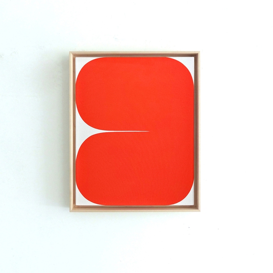 Sara Genn: Moon Woke Me Up Fifteen Times (Dawntreader), 2022, Acrylic on canvas, 20 x 16 inches (framed dimensions: 21.5 x 17.5 inches)