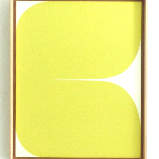 SOLD- Sara Genn: Moon Woke Me Up Fifteen Times (Pluck), 2022, Acrylic on canvas, 20 x 16 inches (framed dimensions: 21.5 x 17.5 x 2 inches)