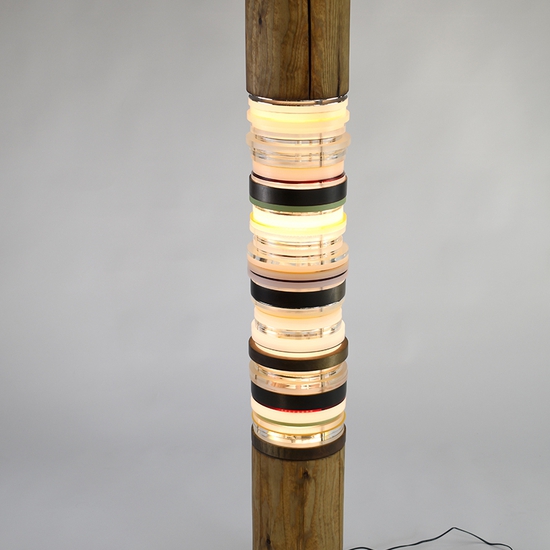 Matt Gagnon: Pickled Pine, 2020, Mixed Media, 59 x 8 x 8 inches