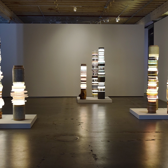 Installation view of Matt Gagnon's Solo Exhibition 2020