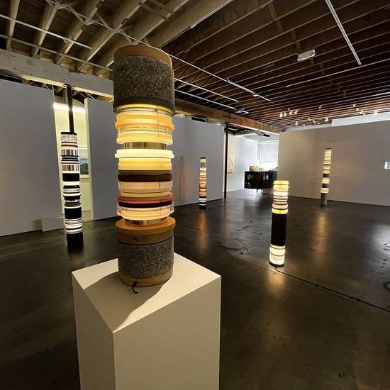 Installation view of Matt Gagnon's Solo Exhibition 2021