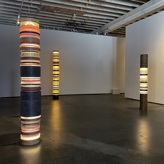 Installation view of Matt Gagnon's Solo Exhibition 2021