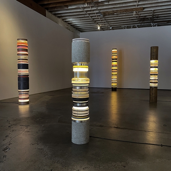 Installation view of Matt Gagnon's Solo Exhibition 2021