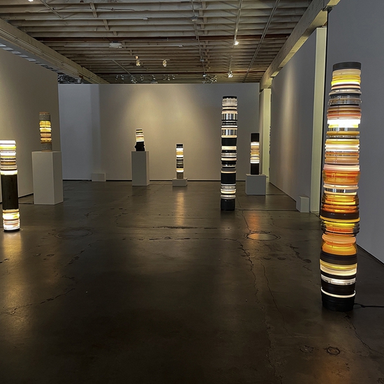 Installation view of Matt Gagnon's Solo Exhibition 2021