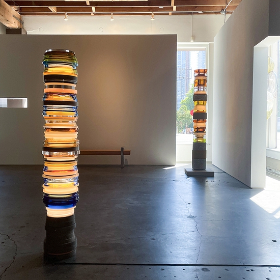 Installation view of Matt Gagnon's Solo Exhibition 2021
