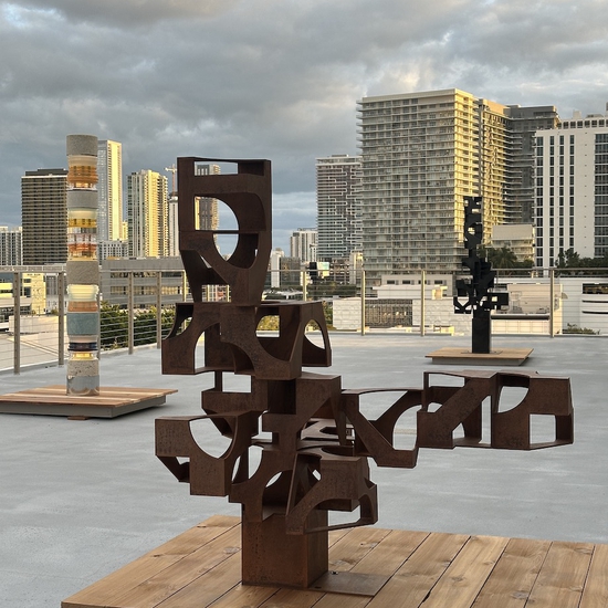 Installation of 'With Weight Low to the Ground'