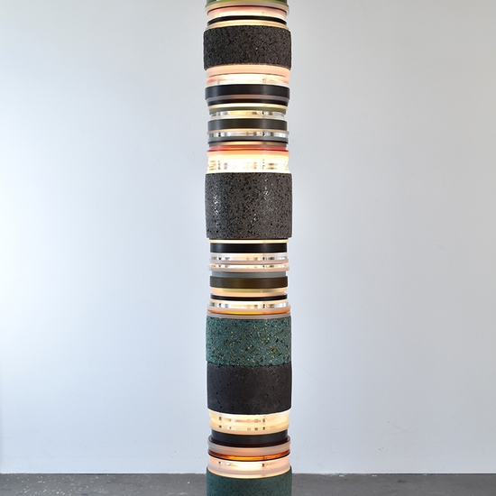 (16684) Untitled (Green Concrete) -- Matt Gagnon
