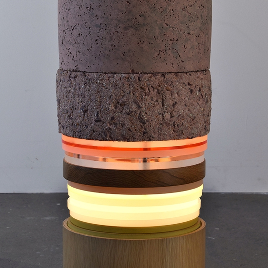 Detail of 'Untitled (Pink Concrete)'