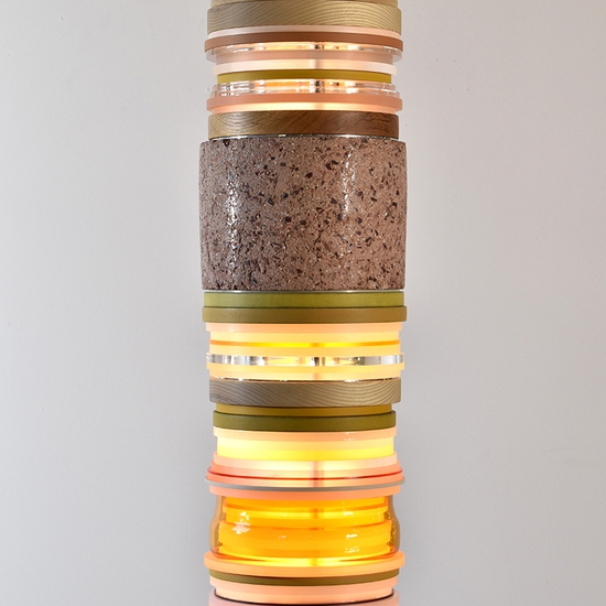 Detail of 'Untitled (Pink Concrete)'