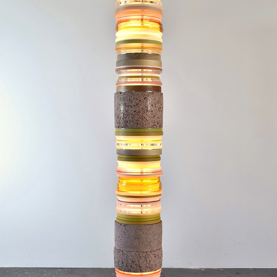 (16689) Untitled (Pink Concrete) -- Matt Gagnon