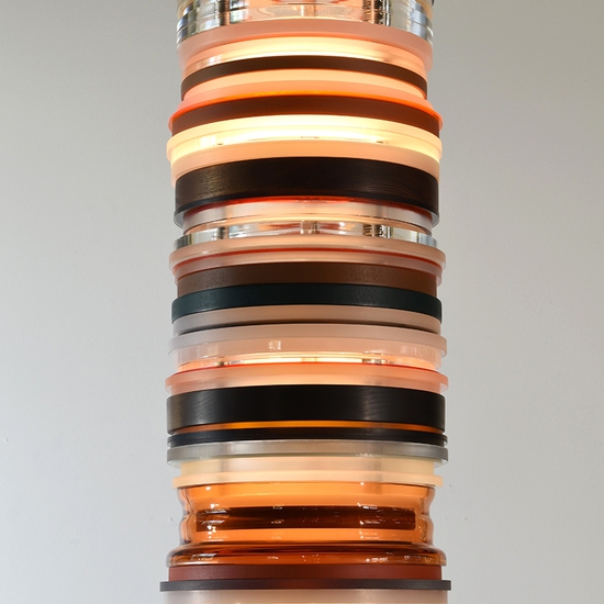 Detail of 'Untitled (Red Brown)'