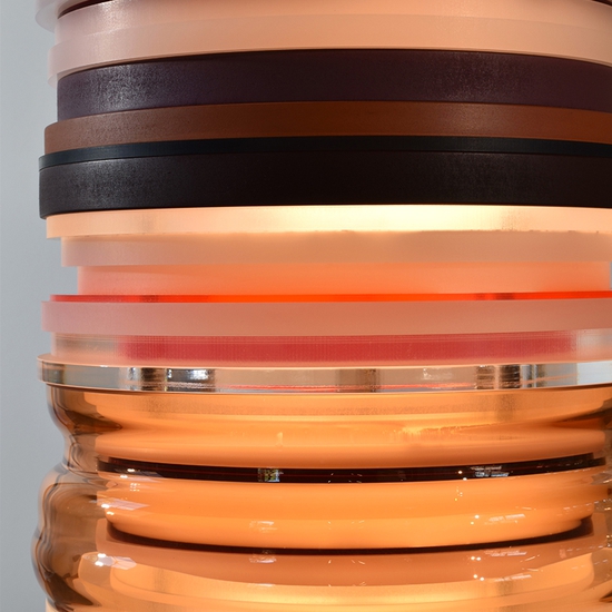 Detail of 'Untitled (Red Brown)'