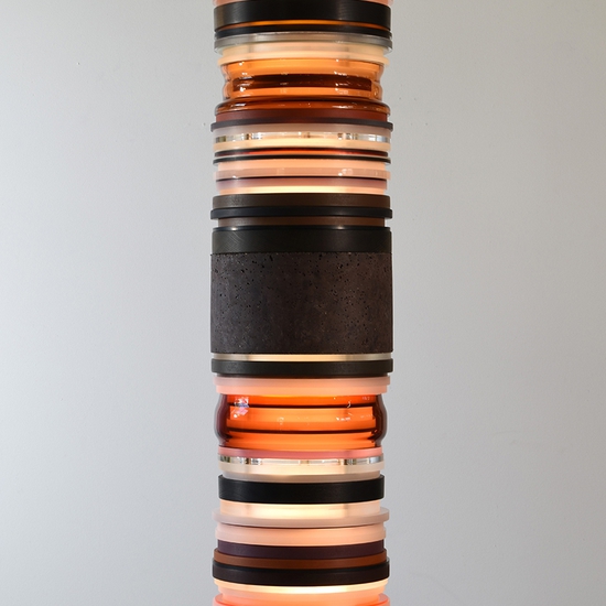 Detail of 'Untitled (Red Brown)'