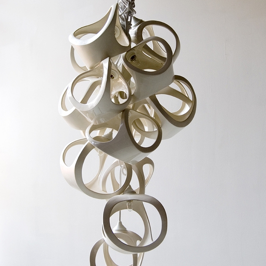 (8433) Ceramic Light (Grape 15 Cluster) -- Matt Gagnon