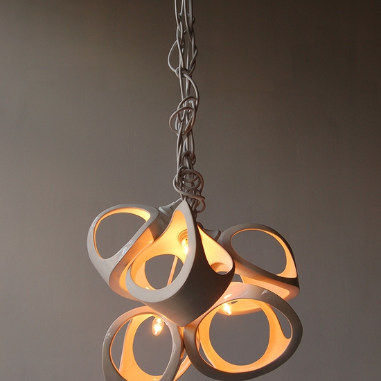 Ceramic Light (Ball 5 Cluster)