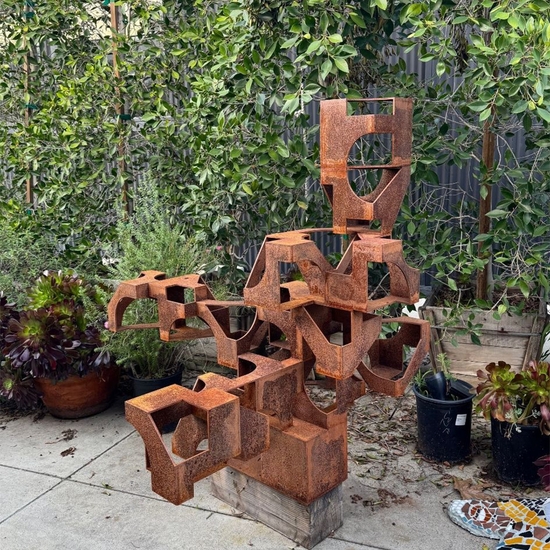 Studio install of 'With Weight Low to the Ground'