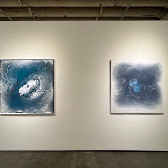 Installation at 'Into The Deep' Solo 2024 Exhibition