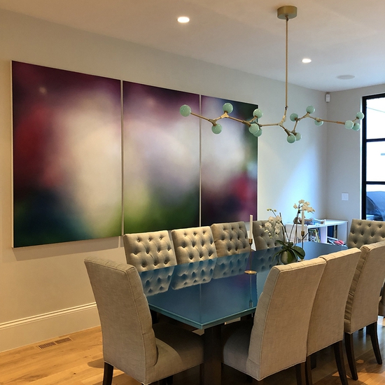 Tracy Rocca's painting in a private residence