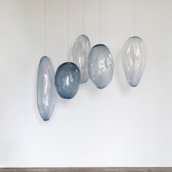 Ann Gardner: Blown Glass AA, 2019, Blown glass, 45 x 62.5 x 24 inches