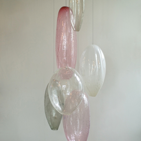 SOLD Ann Gardner: Blown Glass B1, 2023, Blown glass, 73 x 27 x 30 inches