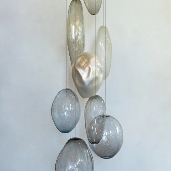 Ann Gardner: Blown Glass C1, 2023, Blown glass, 82 x 28 x 32 inches