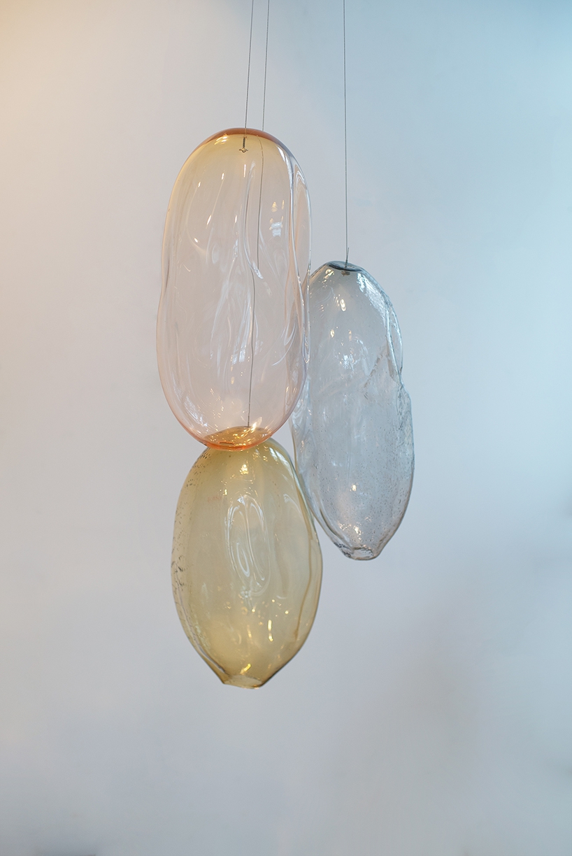 Ann Gardner: Cluster HH, 2020, Blown Glass, 35 x 15 x 15 inches