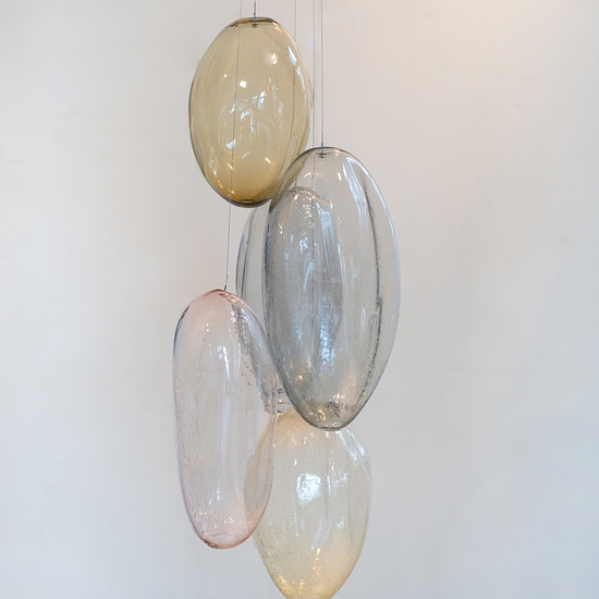 Ann Gardner: Cluster II, 2020, Blown Glass, 38 x 15 x 15 inches