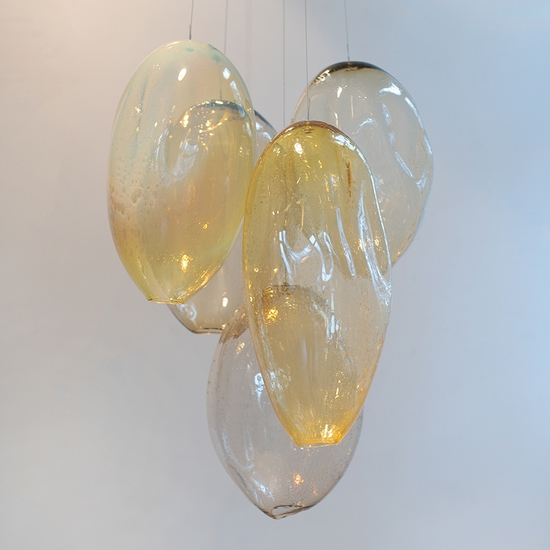 Ann Gardner: Cluster KK, 2020, Blown glass, 27 x 20 x 20 inches