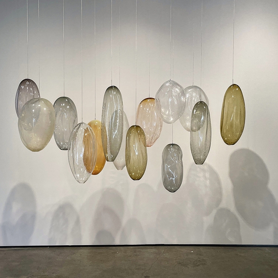 Ann Gardner: Blown Glass LL, 2020, Blown glass, 39 x 73 x 26 inches