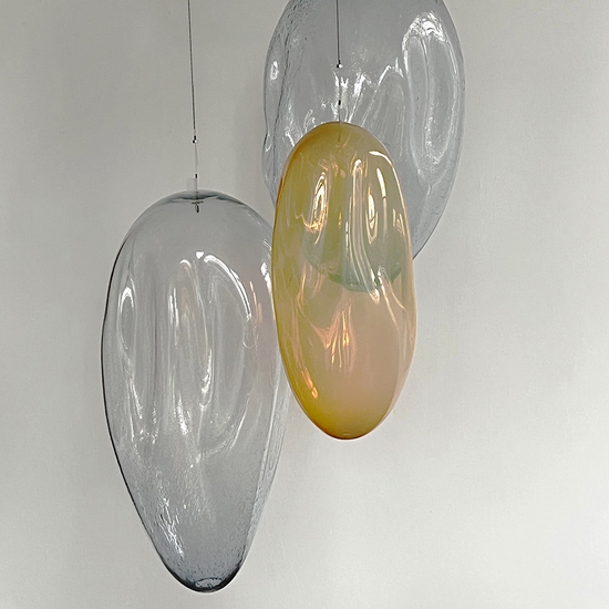 Ann Gardner: Blown Glass OO, 2022, Blown glass, 44 x 30 x 28 inches